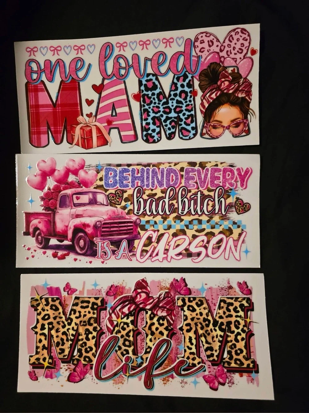 Vinyl Decals for tumblers